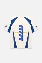 RTA Fonda Bone Navy Fusion Tee at Gravity NYC
